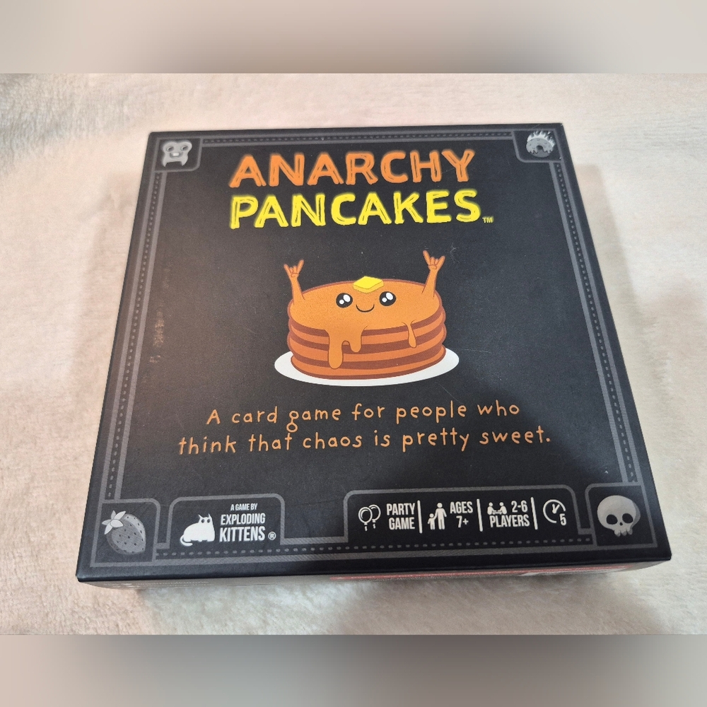 🌸 BNIB Anarchy Pancakes by Exploding Kittens Card Game NWT